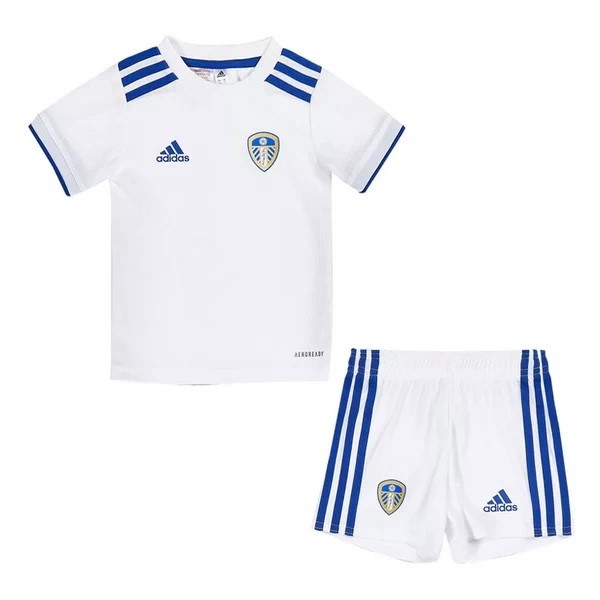 Trikot Leeds United Heim Kinder 2020-21 Weiß Fussballtrikots Günstig